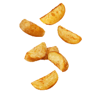 A Picture of a Potato Wedges